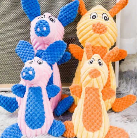 Noisy Plush Dog Toy