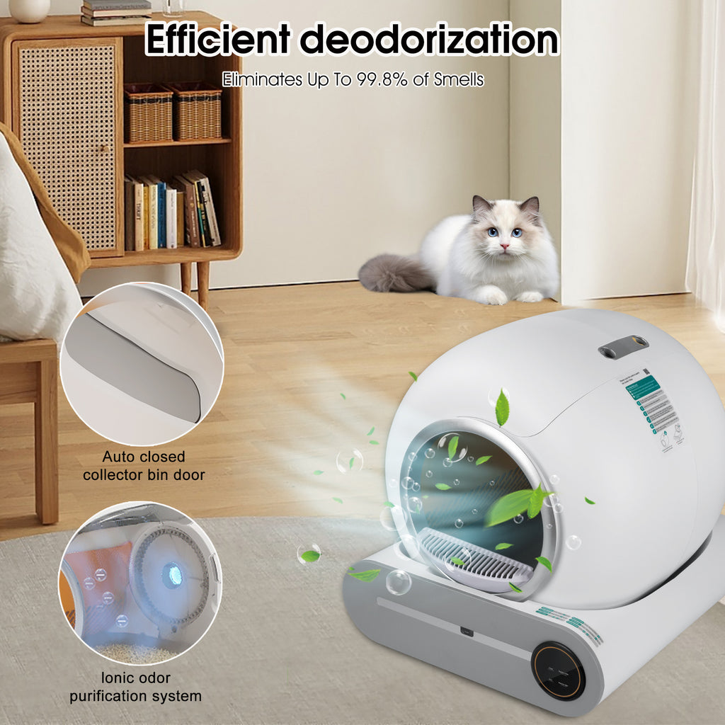 Smart Self-Cleaning Litter Box