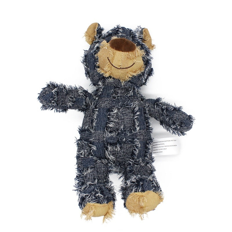 Bear Plush Squeaker Toy