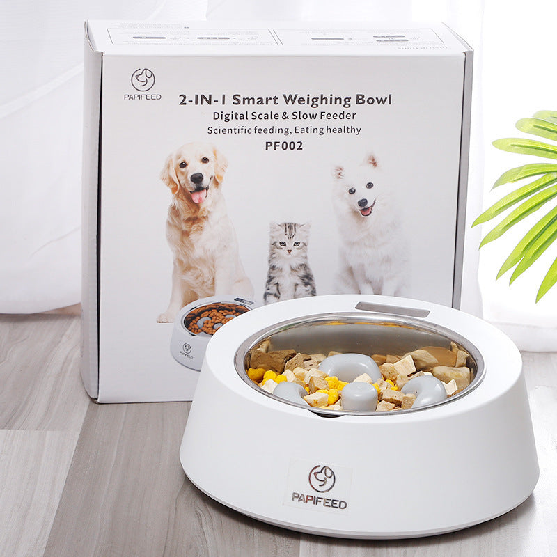 Smart Pet Slow Feeder Bowl