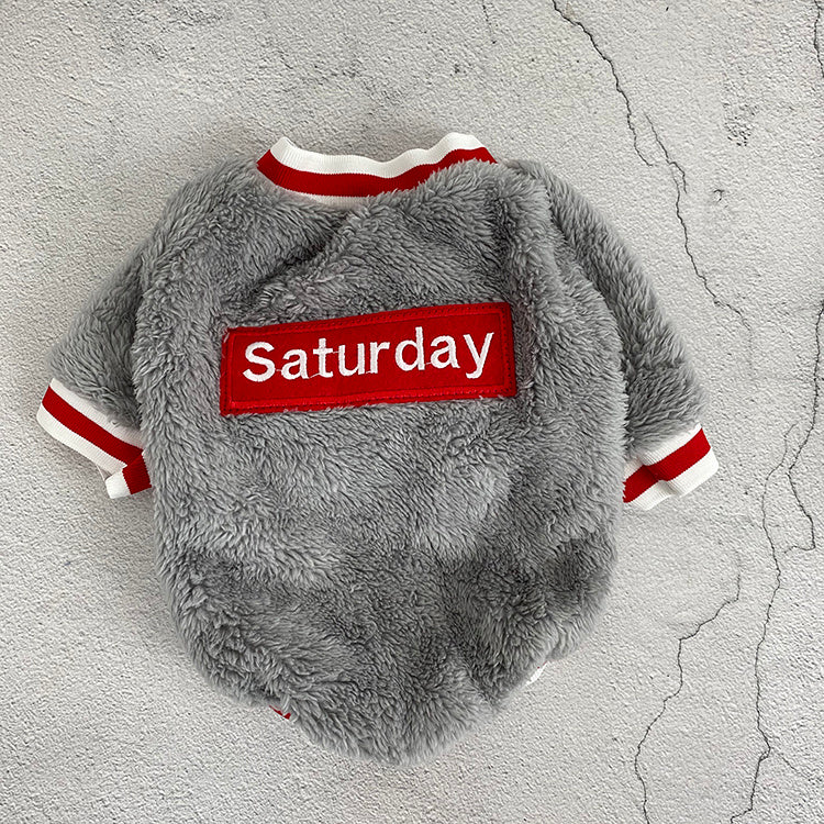 Pet's Sweater for Dogs and Cats grey 