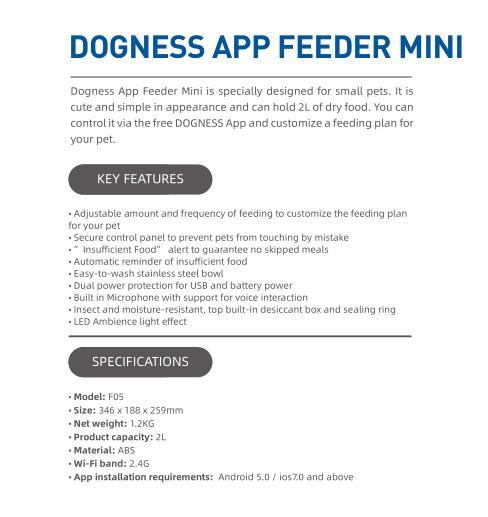 2L Smart Pet Feeder WiFi