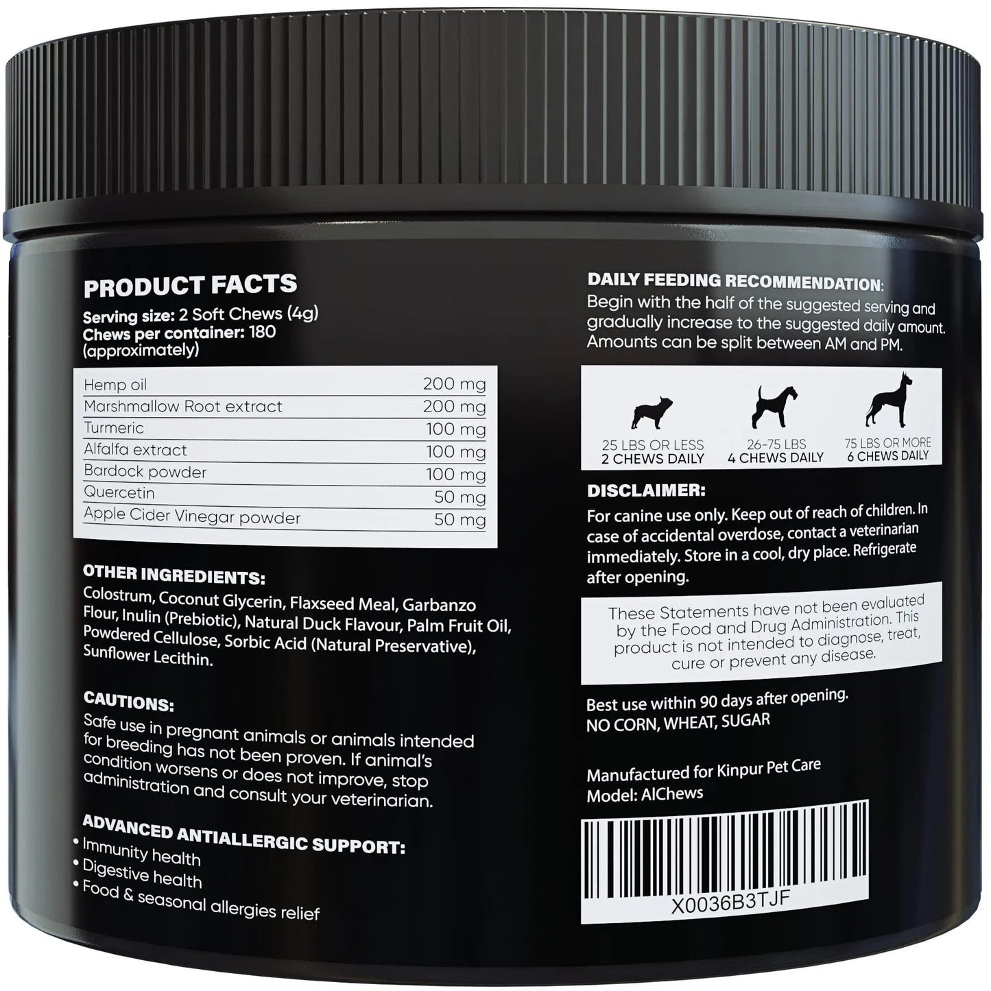 Dog Allergy Relief Chews