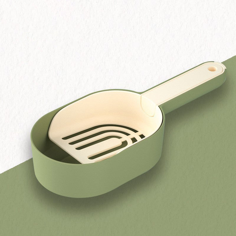 Self-Cleaning Litter Scoop