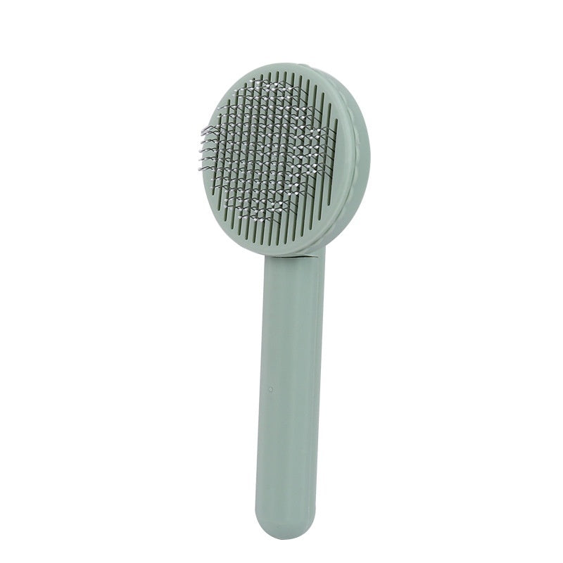 Round Head Self-cleaning Massage Pet Comb