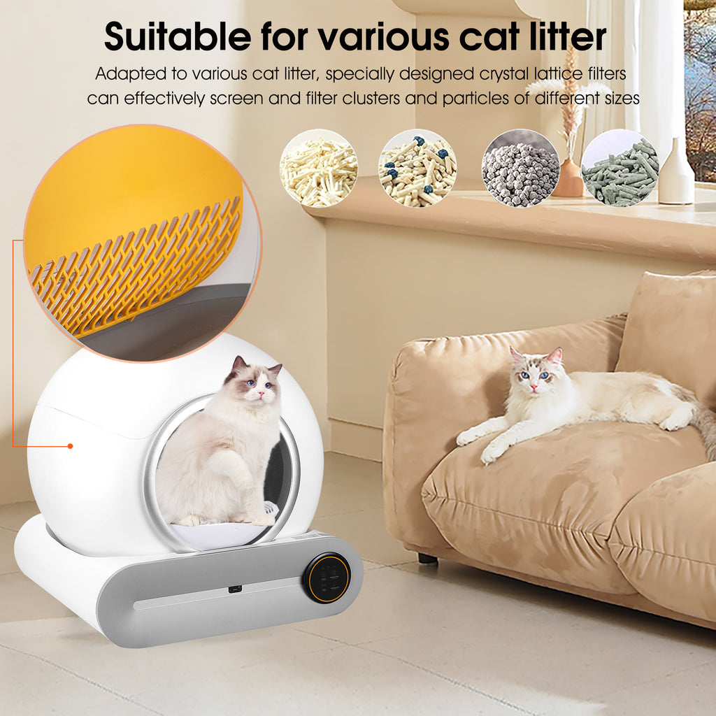 Smart Self-Cleaning Litter Box