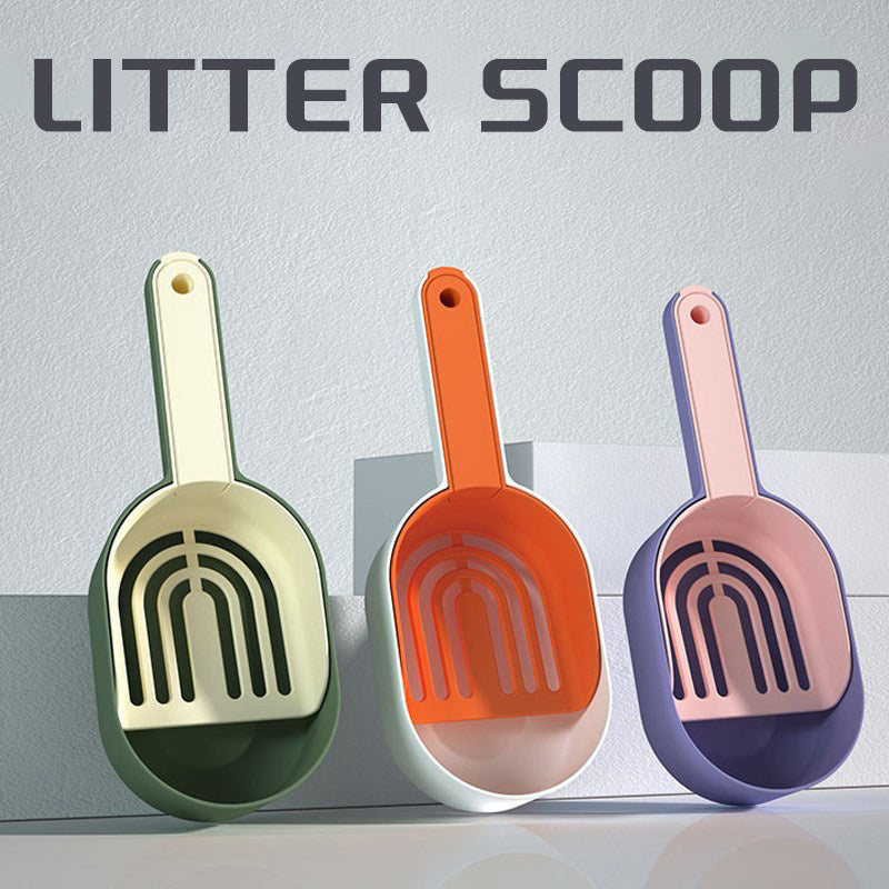 Self-Cleaning Litter Scoop