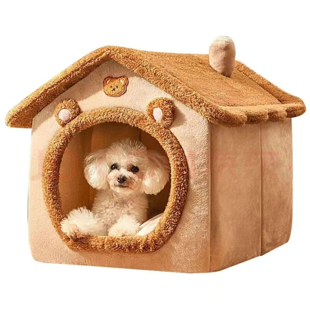 Warm Washable Pet House Soft Pet Bed