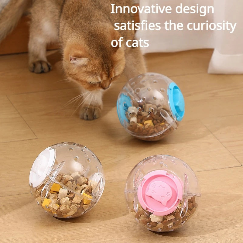 Slow Feeder Treat Ball Toy