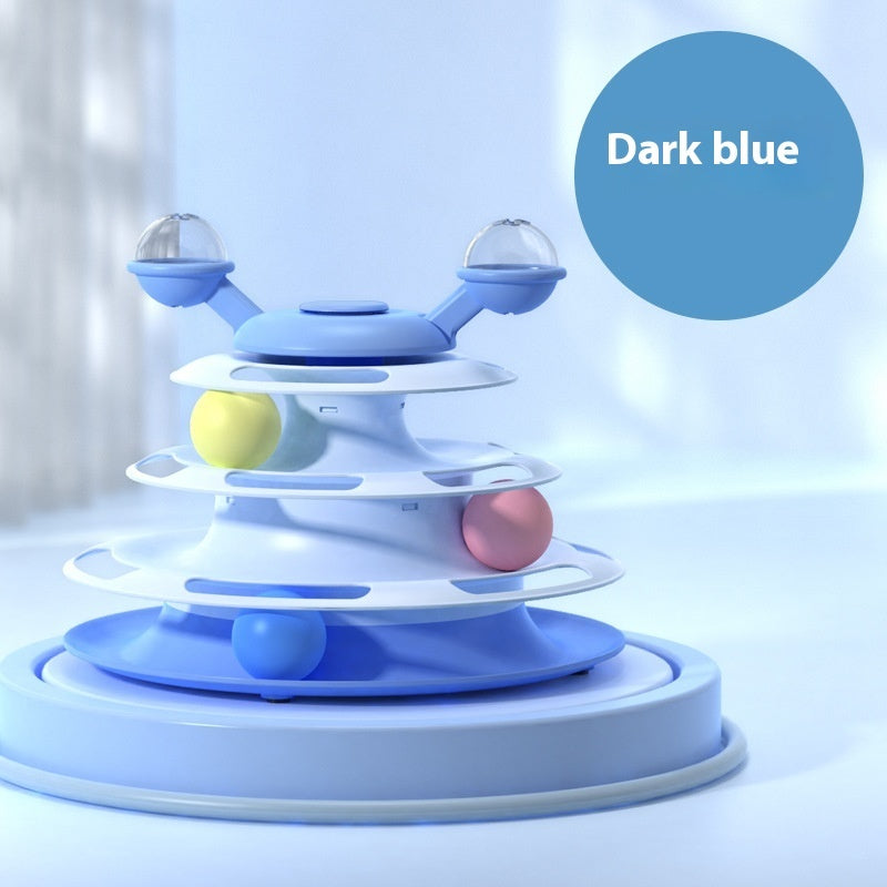 "4-Level Cat Toy Tower