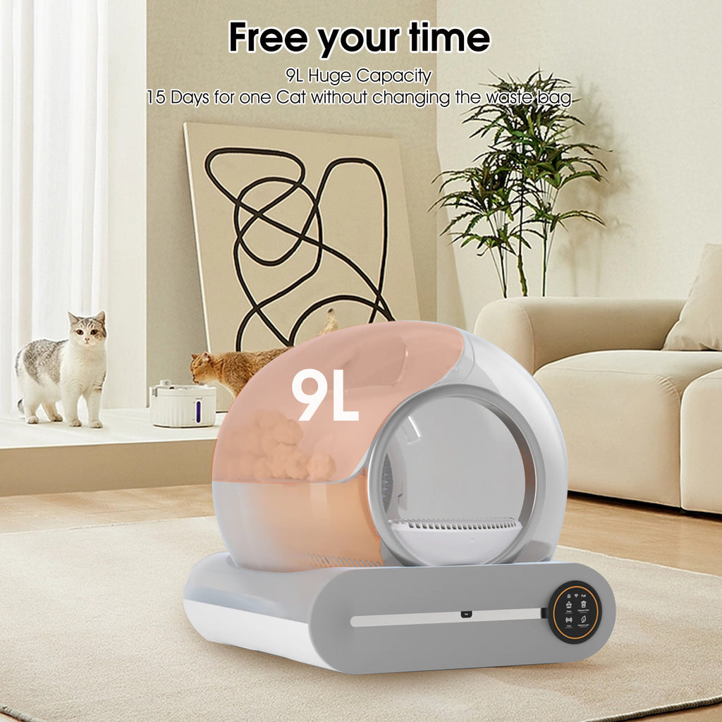 Smart Self-Cleaning Litter Box