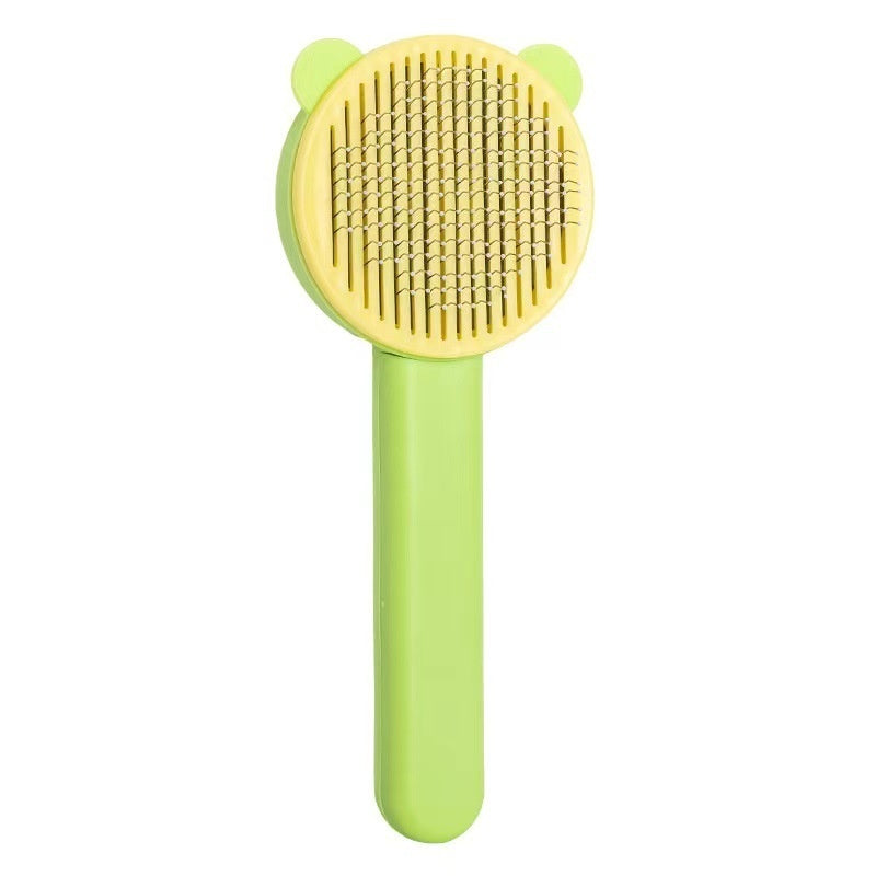 Round Head Self-cleaning Massage Pet Comb