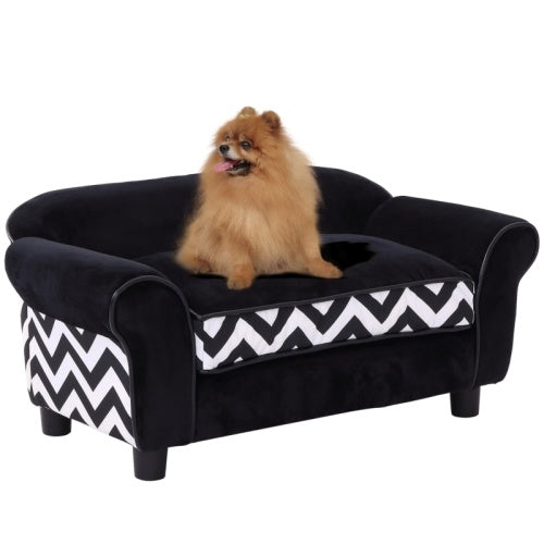 PawHut Dog & Cat Sofa Bed For XS-Sized Dogs, Cat Sofa With Soft Cushion