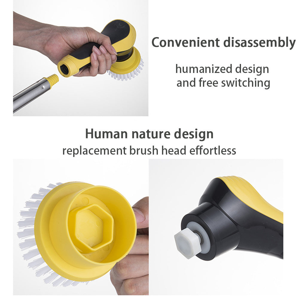 “Wireless Electric Scrub Brush