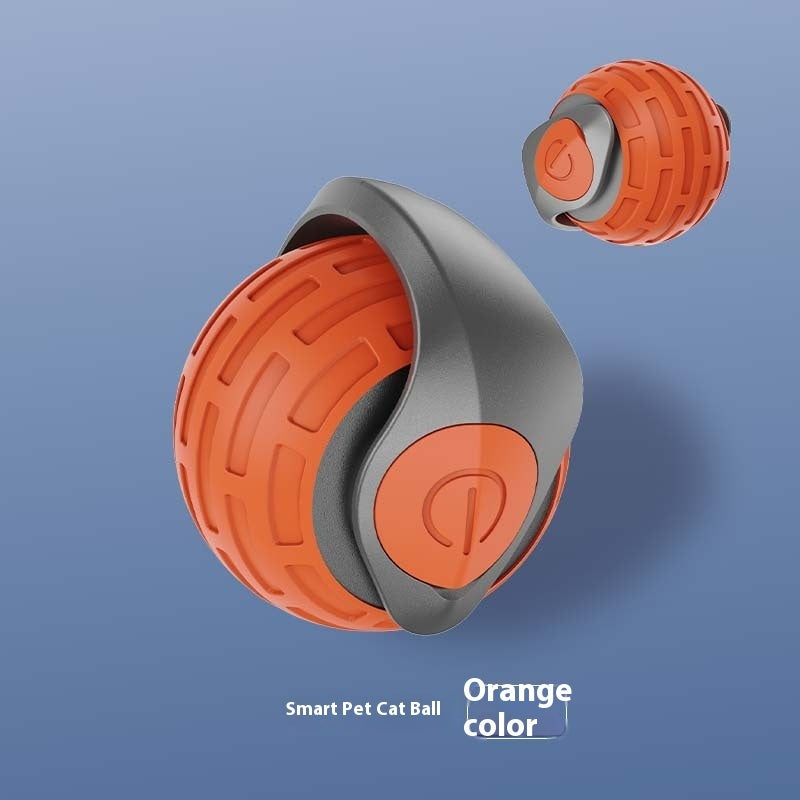 Auto Rolling Cat Toy Ball