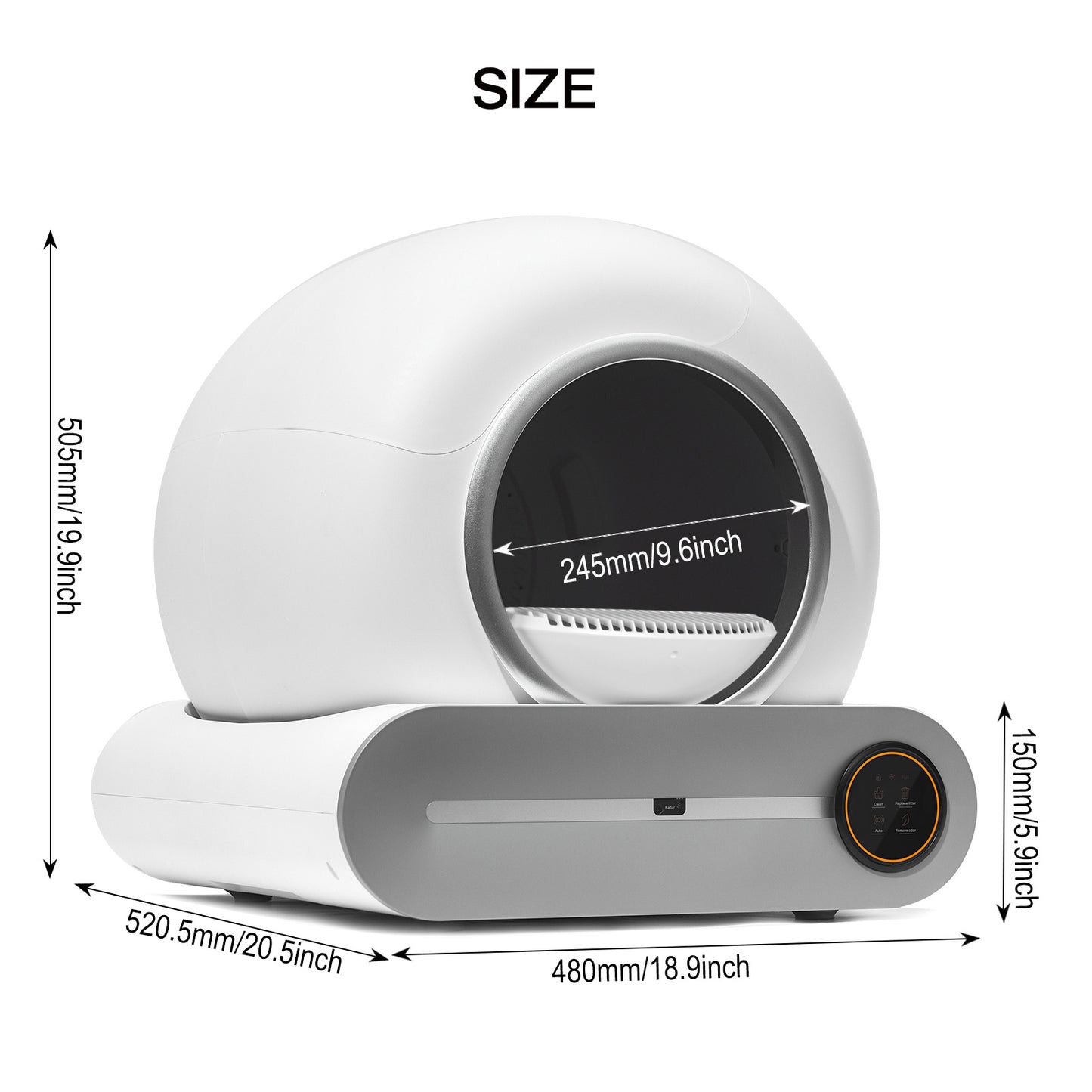 Smart Self-Cleaning Litter Box