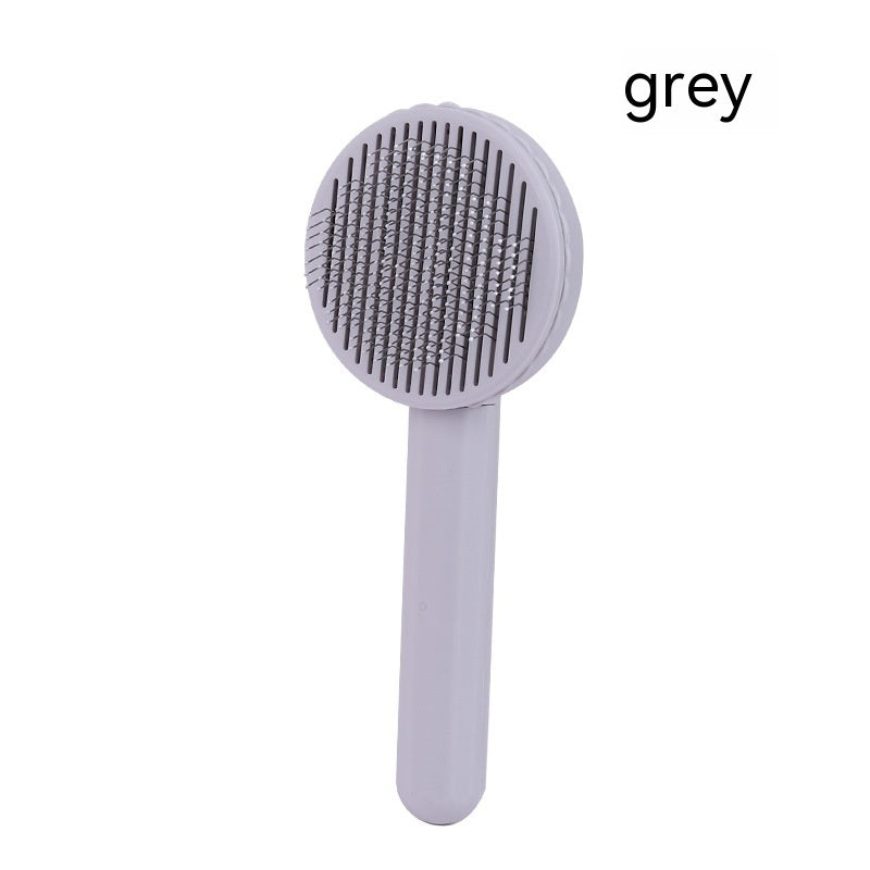 Round Head Self-cleaning Massage Pet Comb