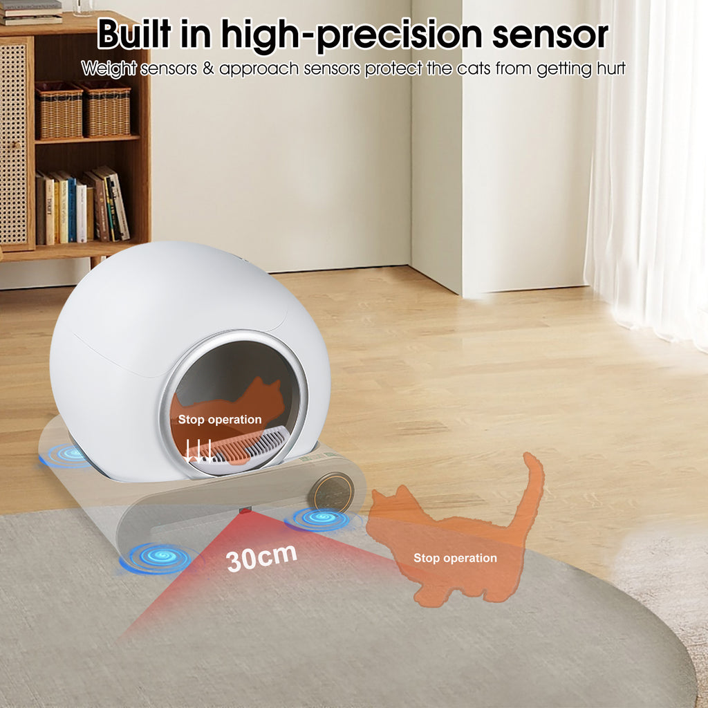 Smart Self-Cleaning Litter Box