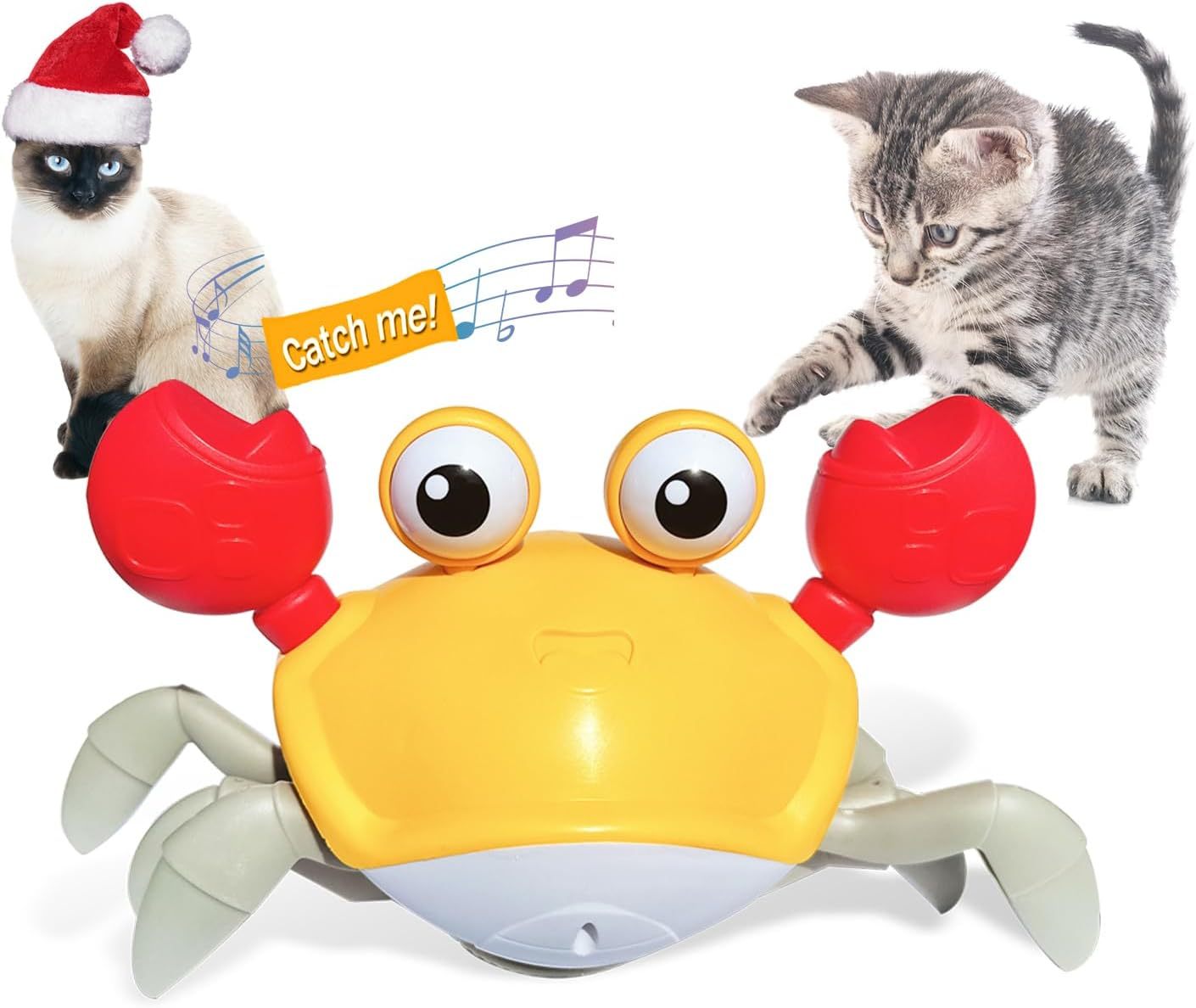 Interactive Crawling Crab Toy