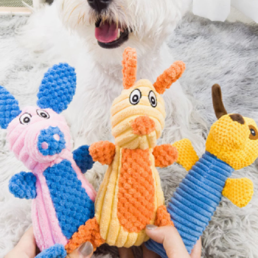 Noisy Plush Dog Toy
