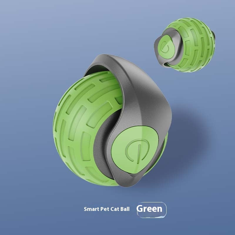 Auto Rolling Cat Toy Ball
