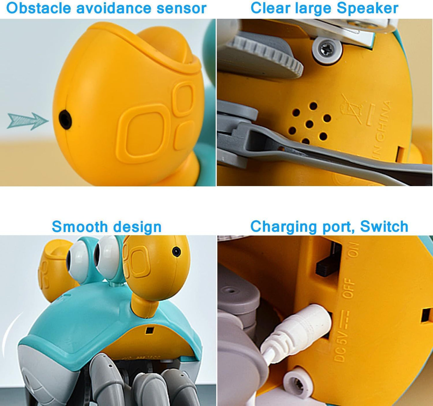 Interactive Crawling Crab Toy